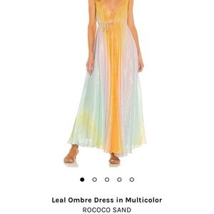 Rococo Sand Leal ombré Maxi Dress